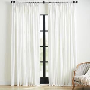 Pottery Barn Monique Lhuillier Linen Curtain 2 panels
